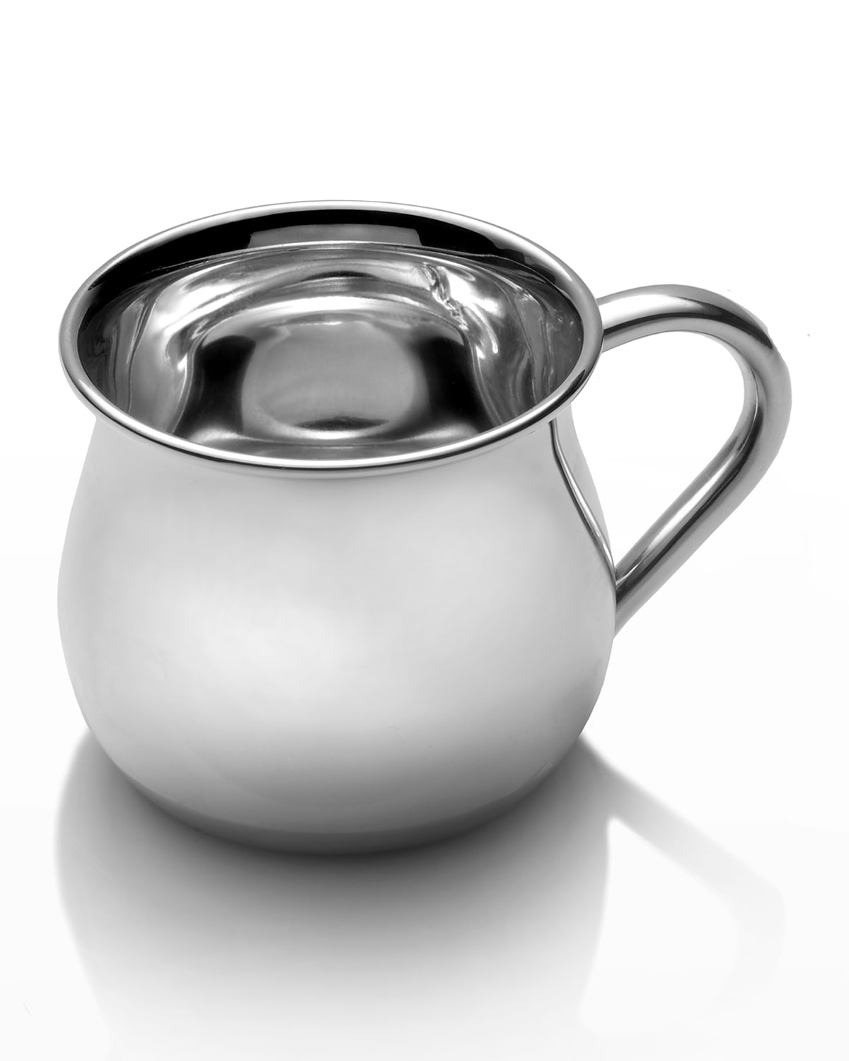 Shop Gorham Bulged Baby Cup In Silver