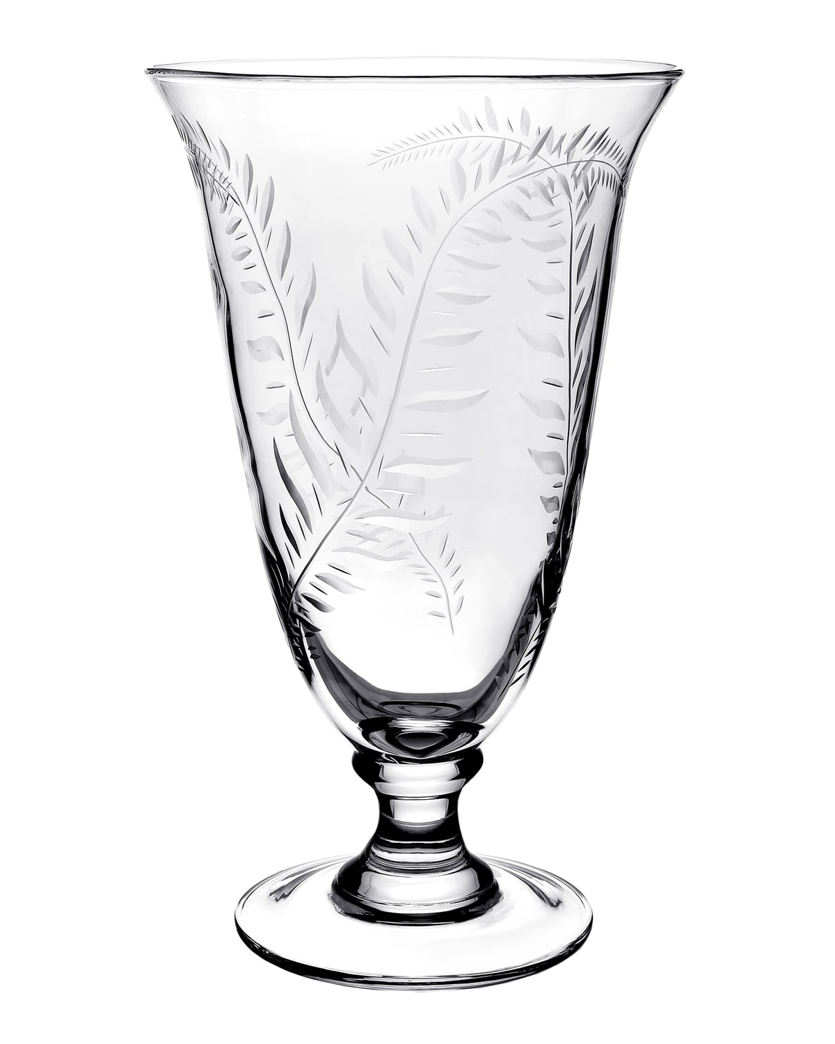 Shop William Yeoward Crystal Jasmine 18" Vase In Clear