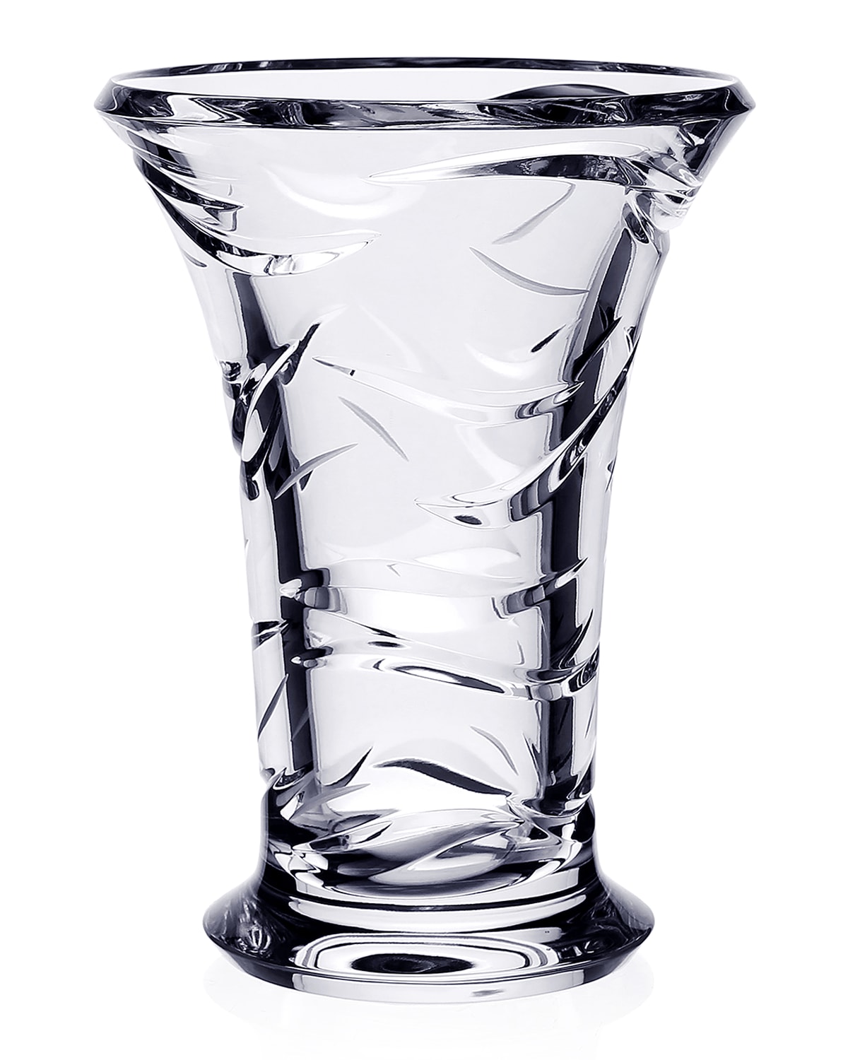 Shop William Yeoward Crystal Oceania 7" Vase In Clear