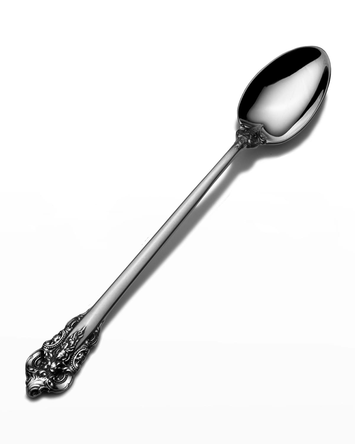 Shop Wallace Silversmiths Grande Baroque Infant Feeding Spoon In Silver
