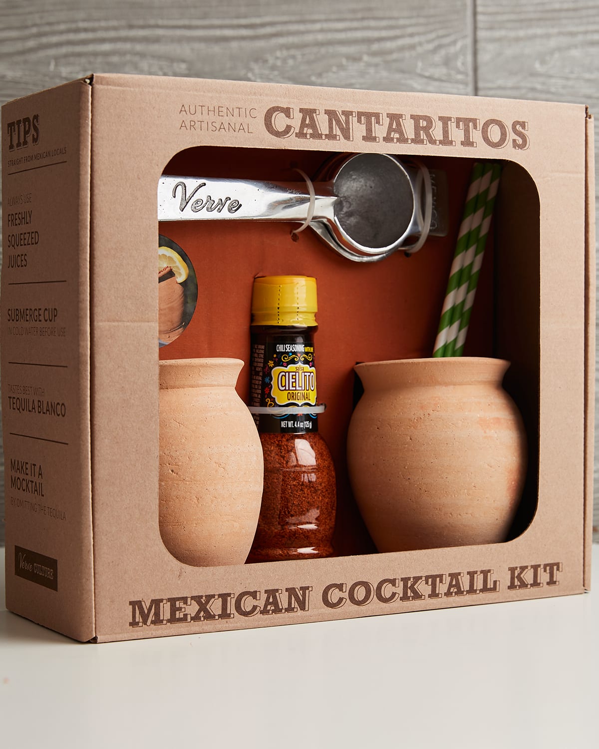 Verve Culture Cantaritos Cocktail Kit In Clay