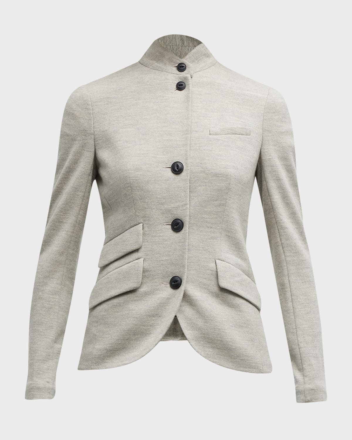 Rag & Bone Slade Wool Blazer In Grey