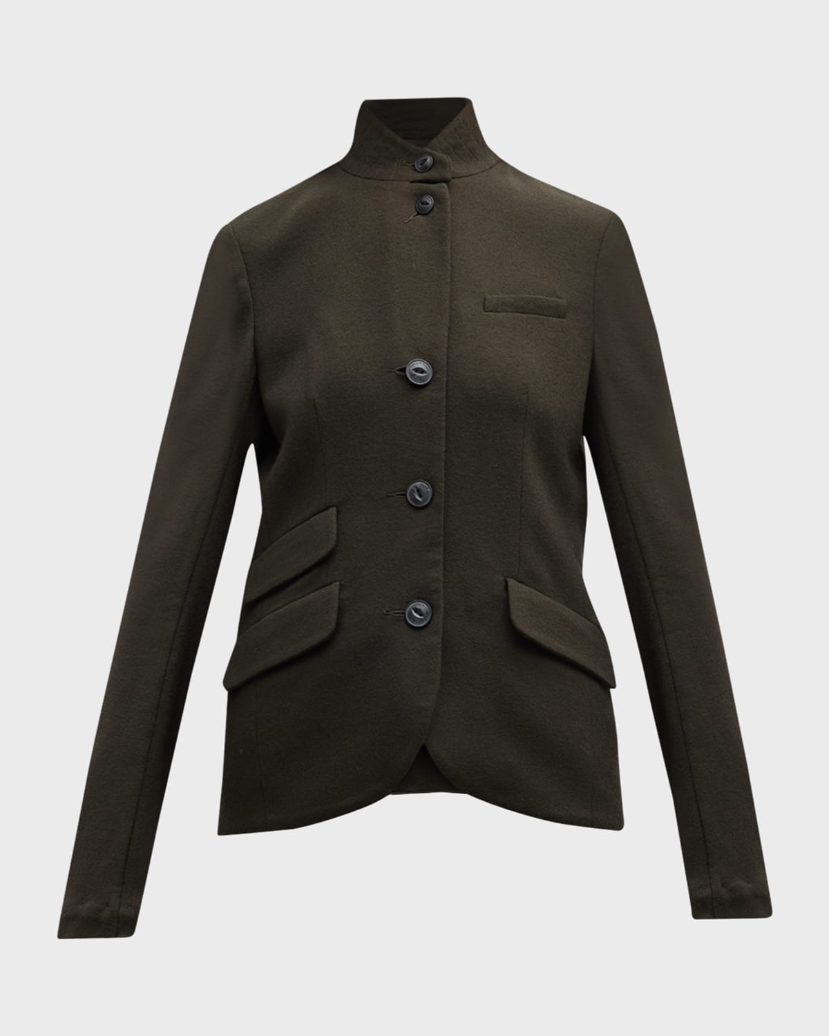 Rag & Bone Slade Wool Blazer In Armygrn