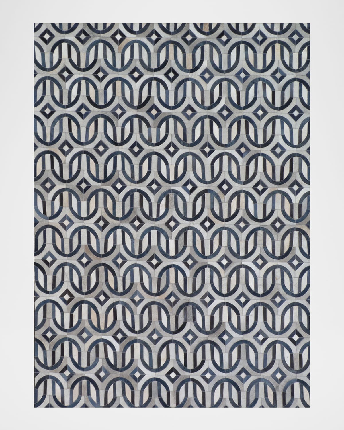 Exquisite Rugs Novella Hair Hide Rug, 5' X 8'