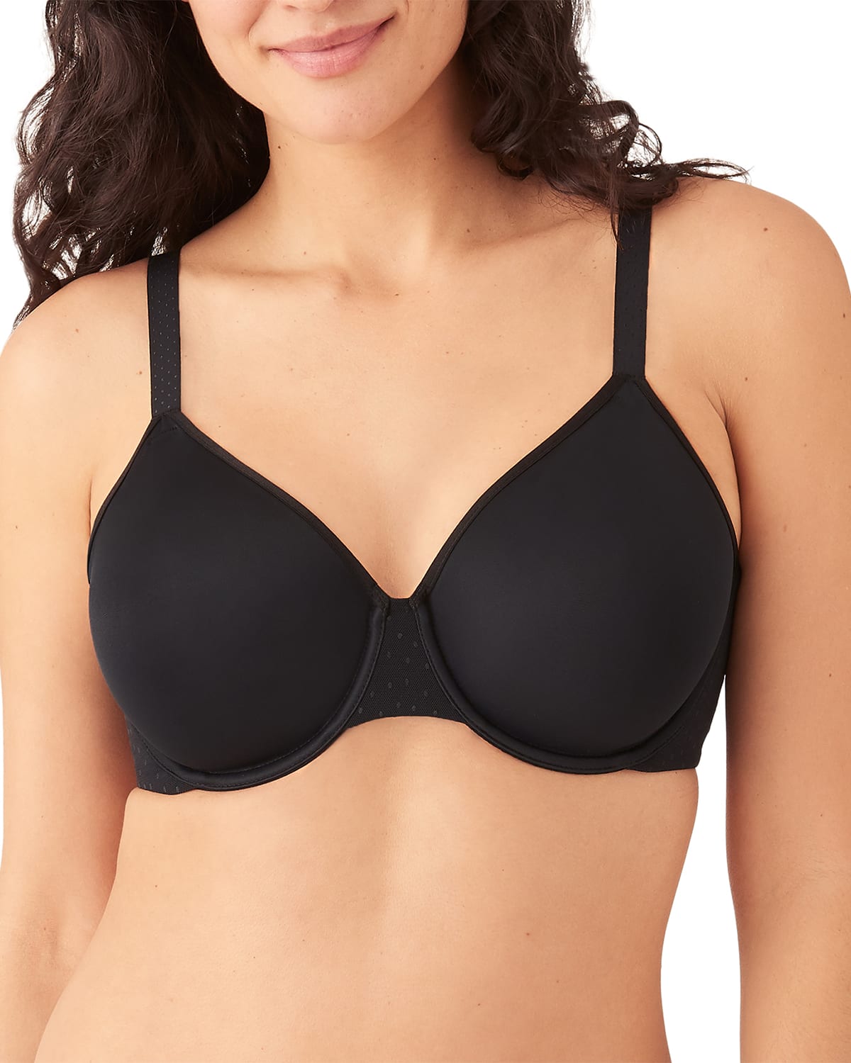 Shop Wacoal Back Appeal Underwire Minimizer Bra In Black