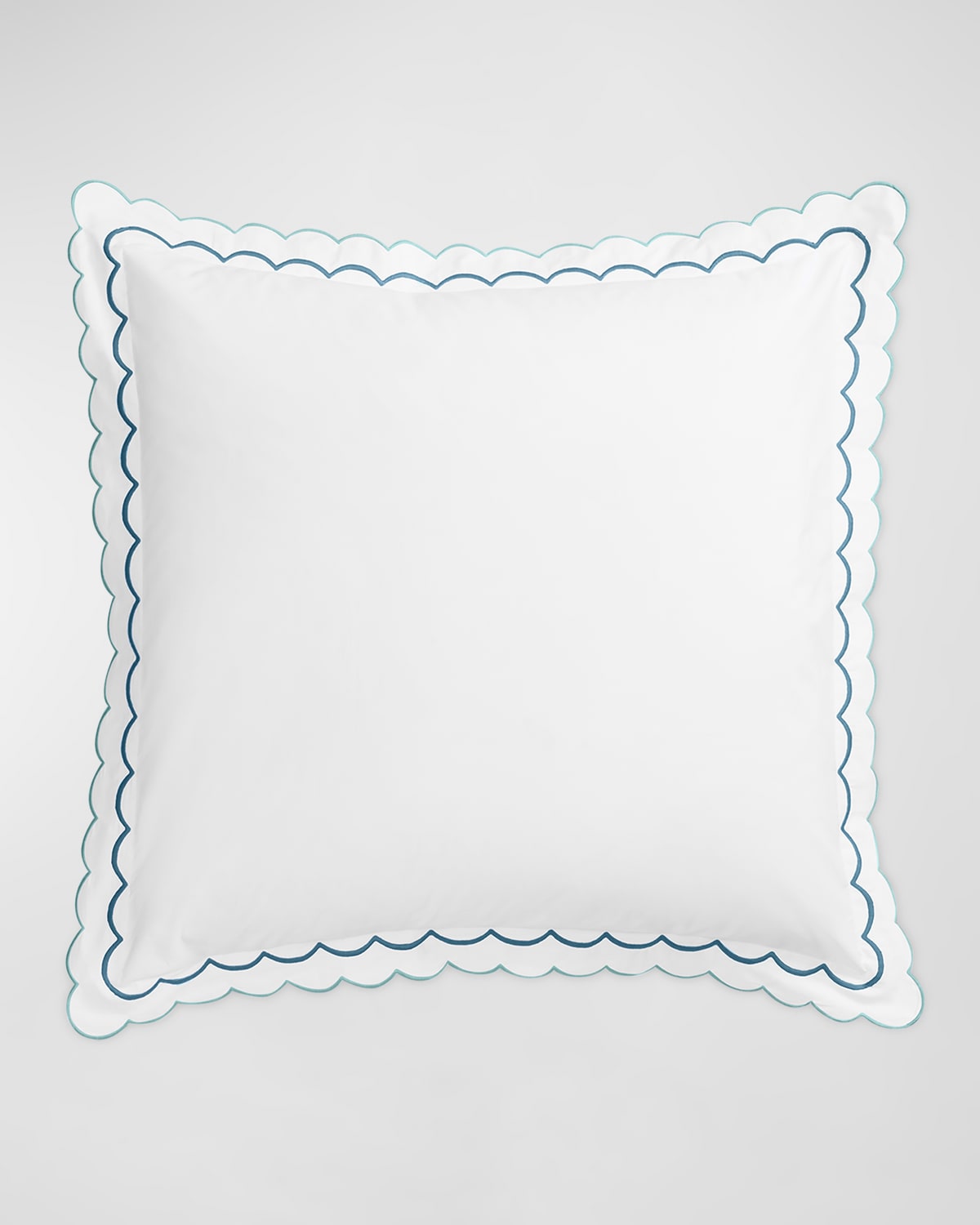 Matouk India European Sham In Cerulean