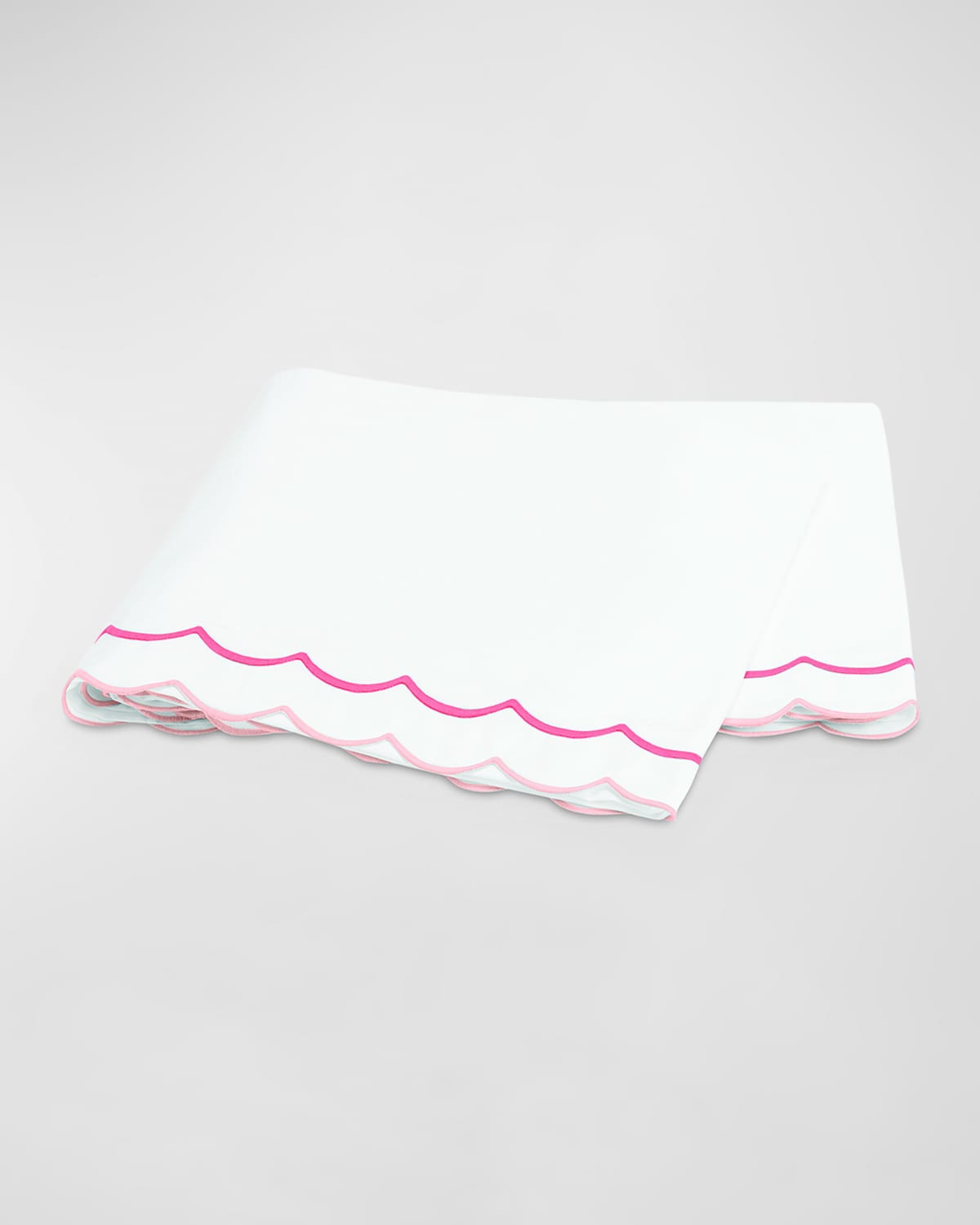 Matouk India King Flat Sheet In Blush