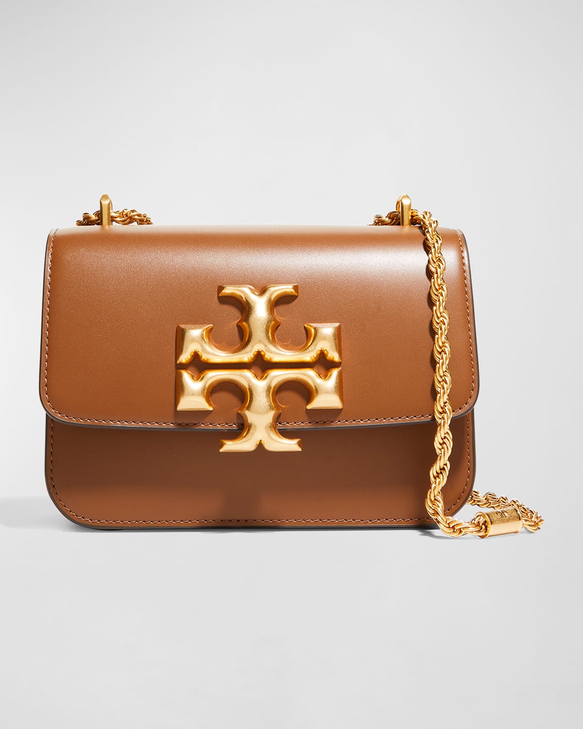 Tory Burch Eleanor Small Convertible Shoulder Bag In Moose