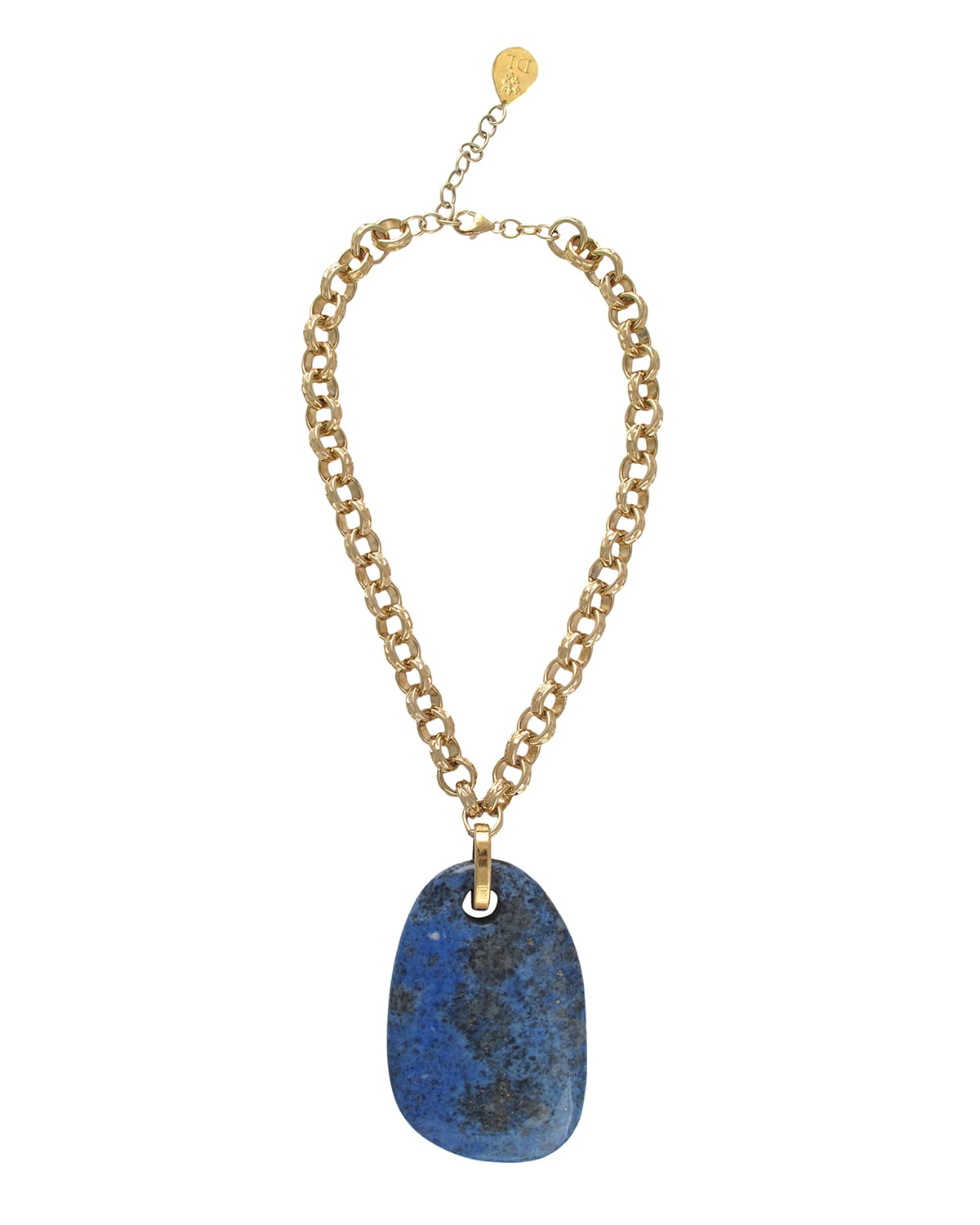 Devon Leigh Blue Lapis Pendant Necklace