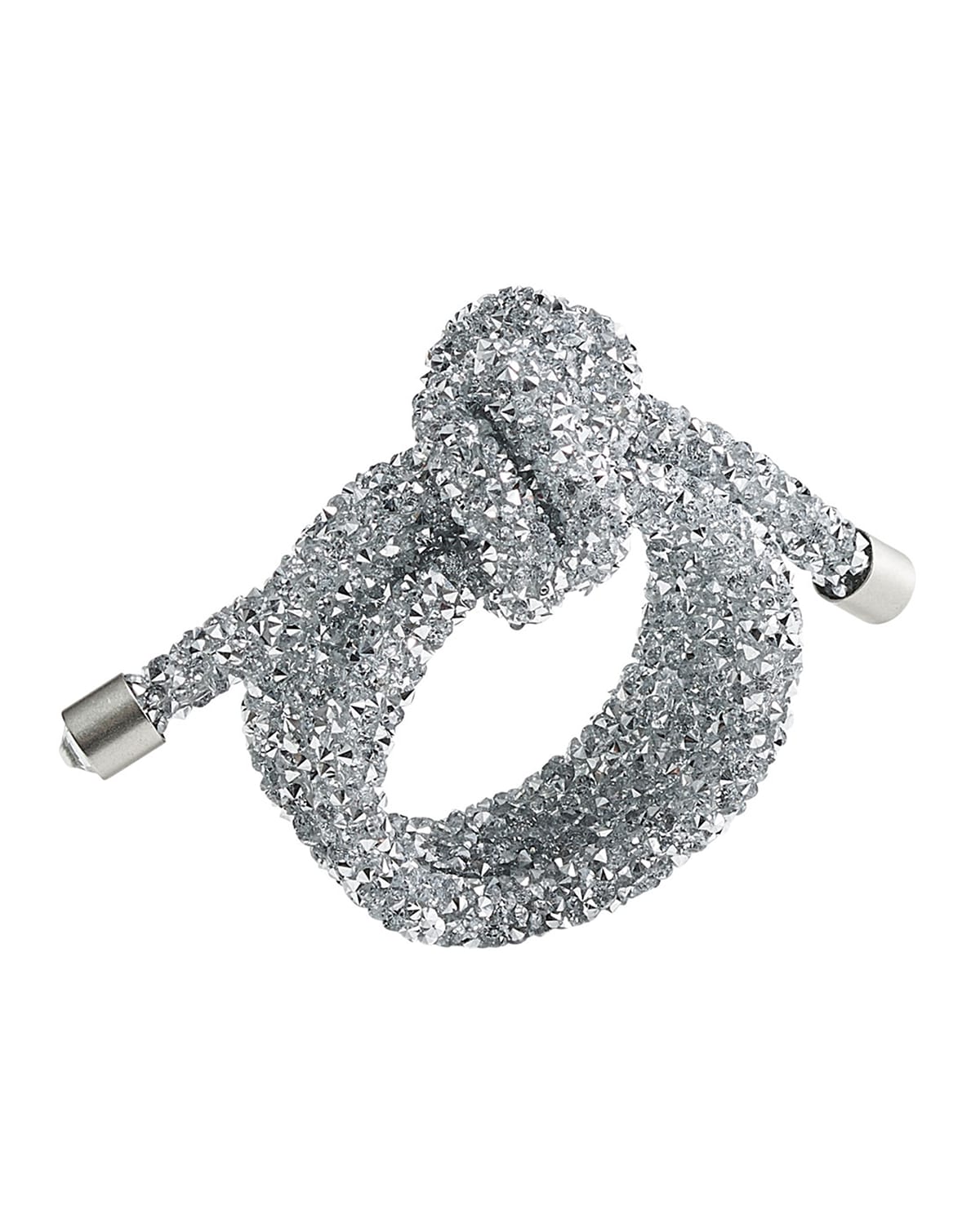 Shop Kim Seybert Glam Knot Napkin Ring, Silver