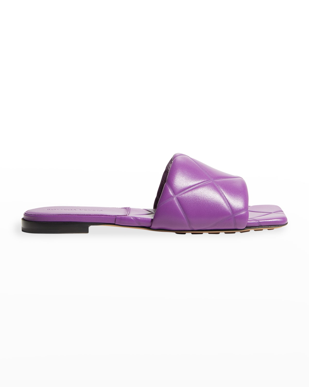 Bottega Veneta The Rubber Lido Flat Sandals In Gumdrop