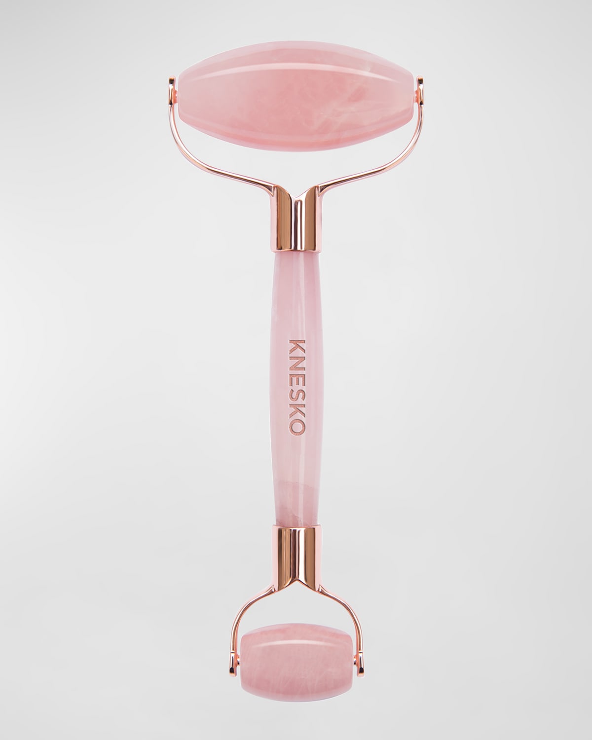 Shop Knesko Skin Gemstone Roller In Rose Quartz