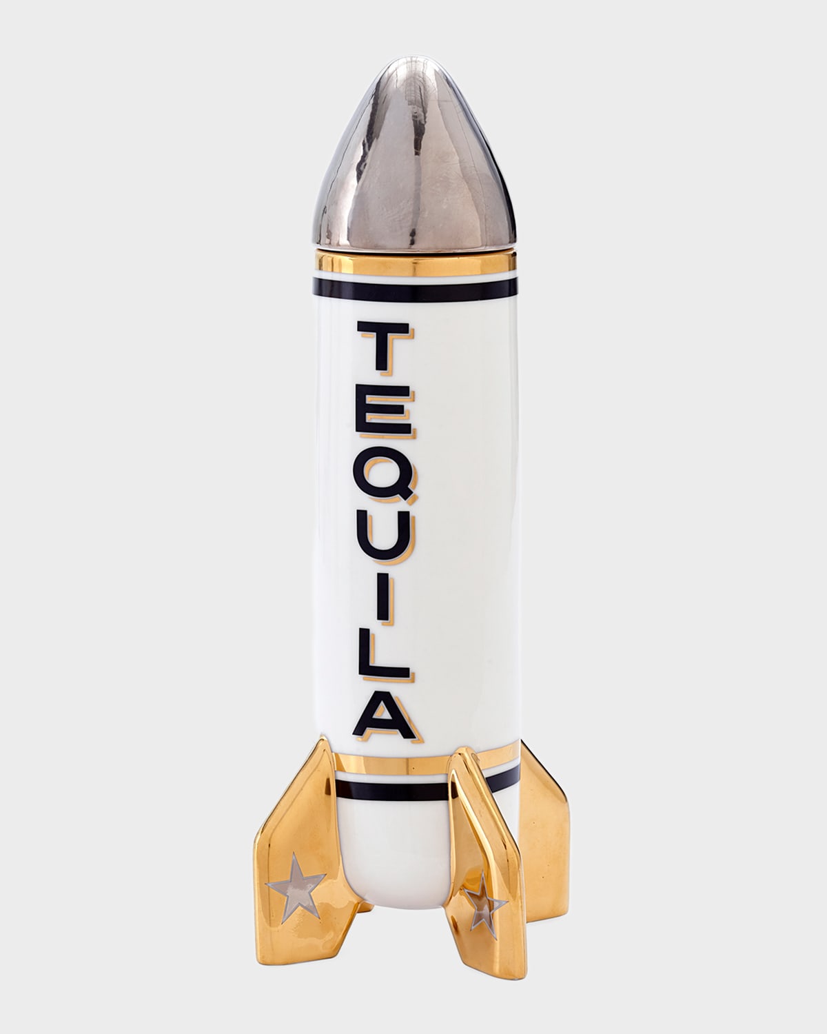 Shop Jonathan Adler Rocket Tequila Decanter In White