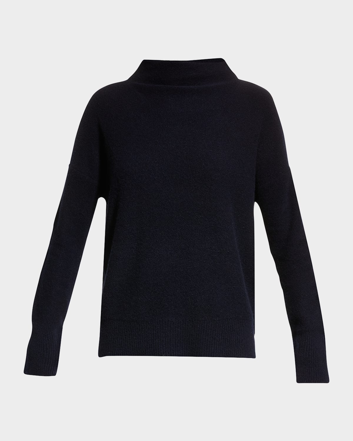 Vince Boiled Cashmere Turtleneck Pullover In Coastal
