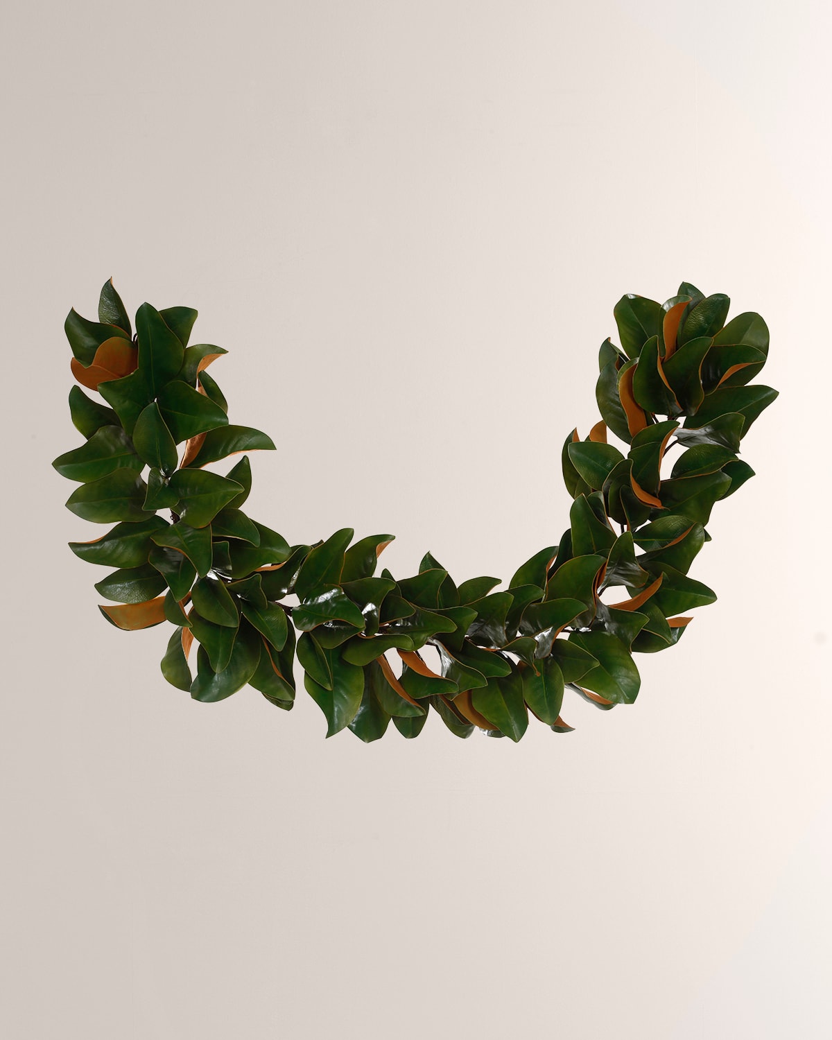 Shop Winward Home 60" Magnolia Garland In Green/brown