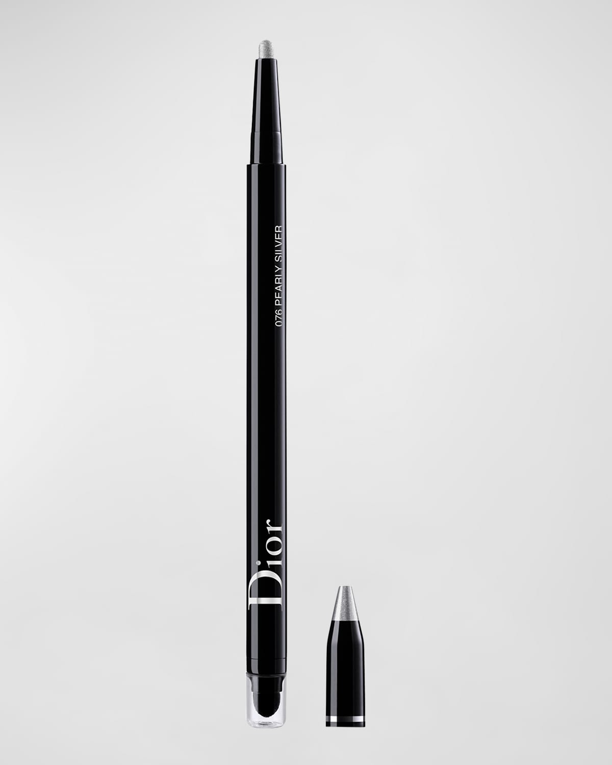 Shop Dior Show 24h Stylo - Waterproof Eyeliner In 076 Pearly Silver