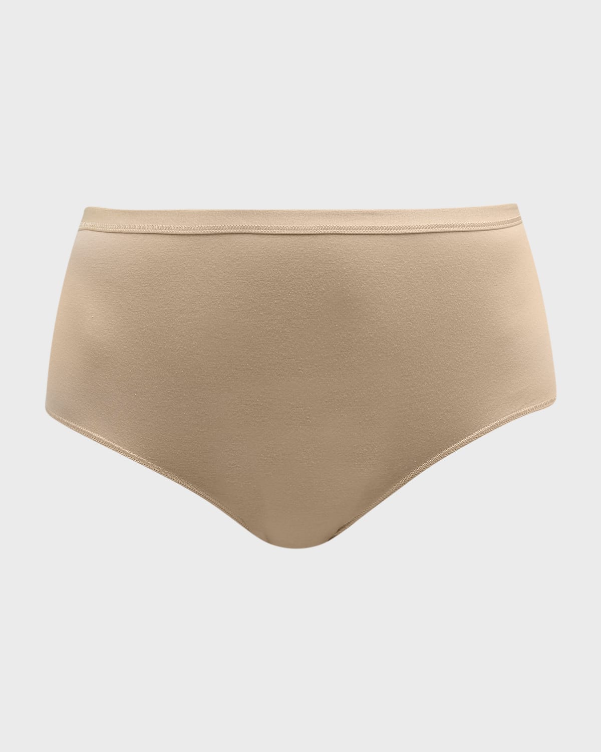 Shop Hanro Cotton Sensation Full Brief In Nude