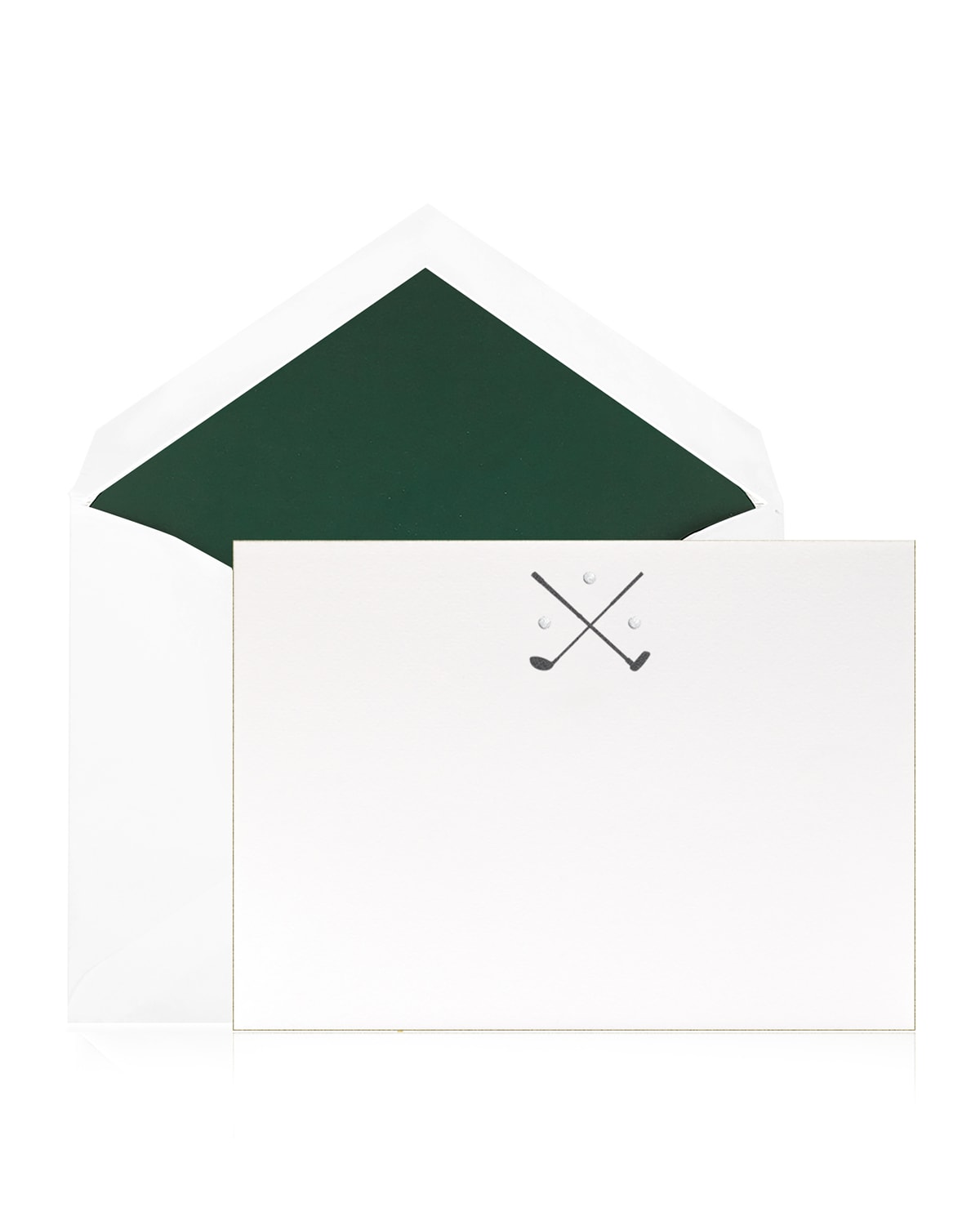 Shop Bell'invito Fore Stationery - Boxed Set Of 12 In White