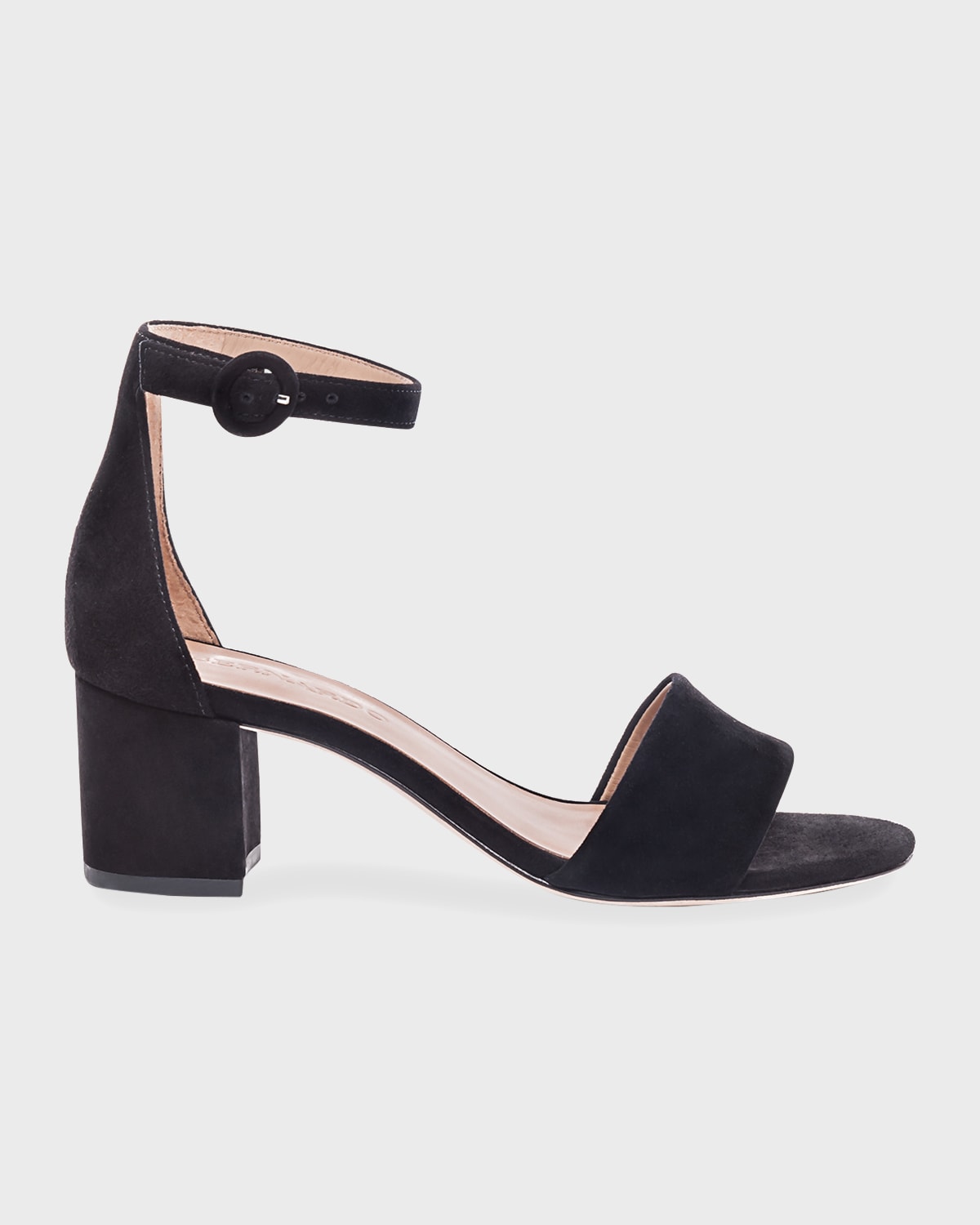 Bernardo Belinda Suede Ankle Strap Sandals Smart Closet