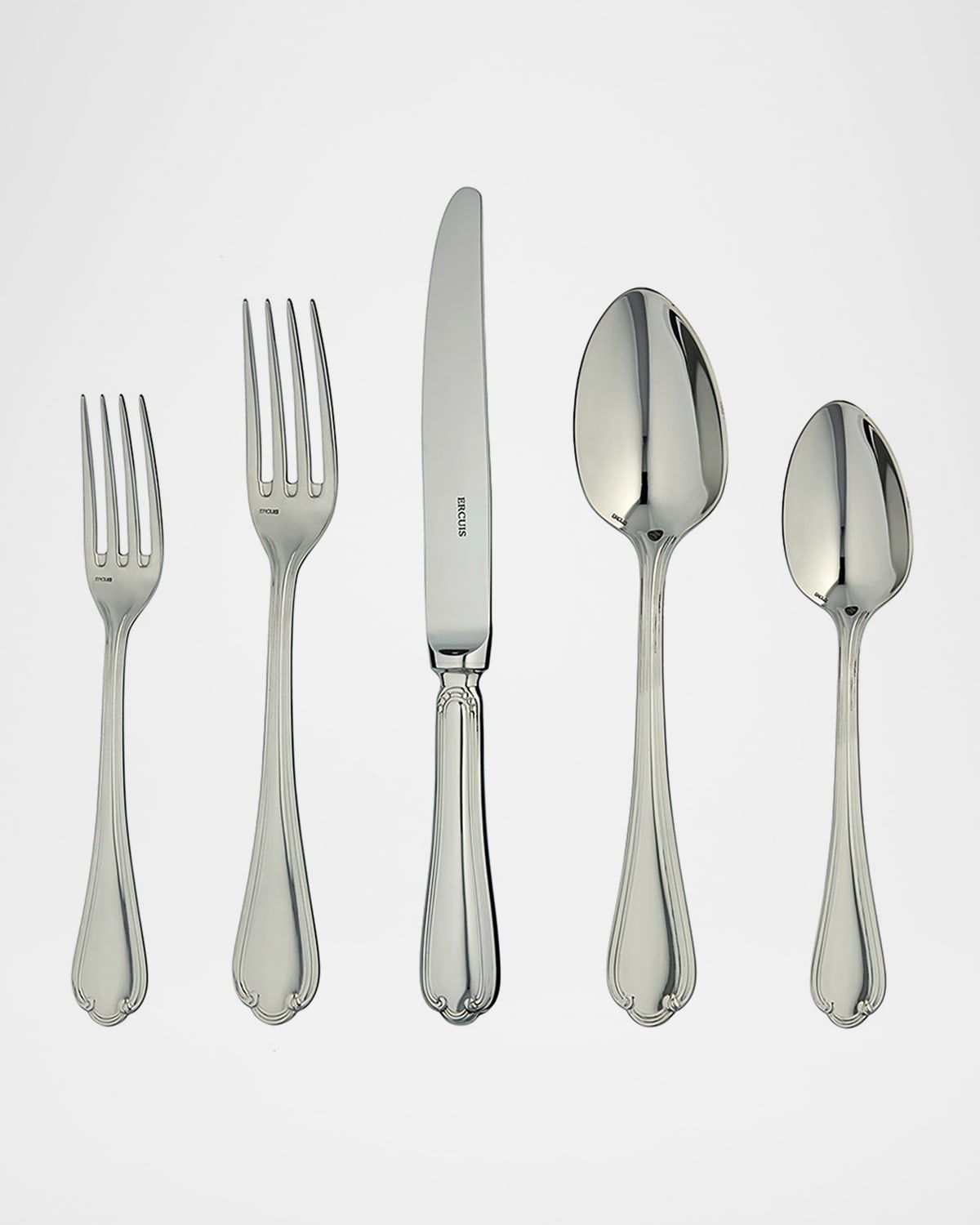 Ercuis Sully 5-piece Flatware Place Setting In Silver