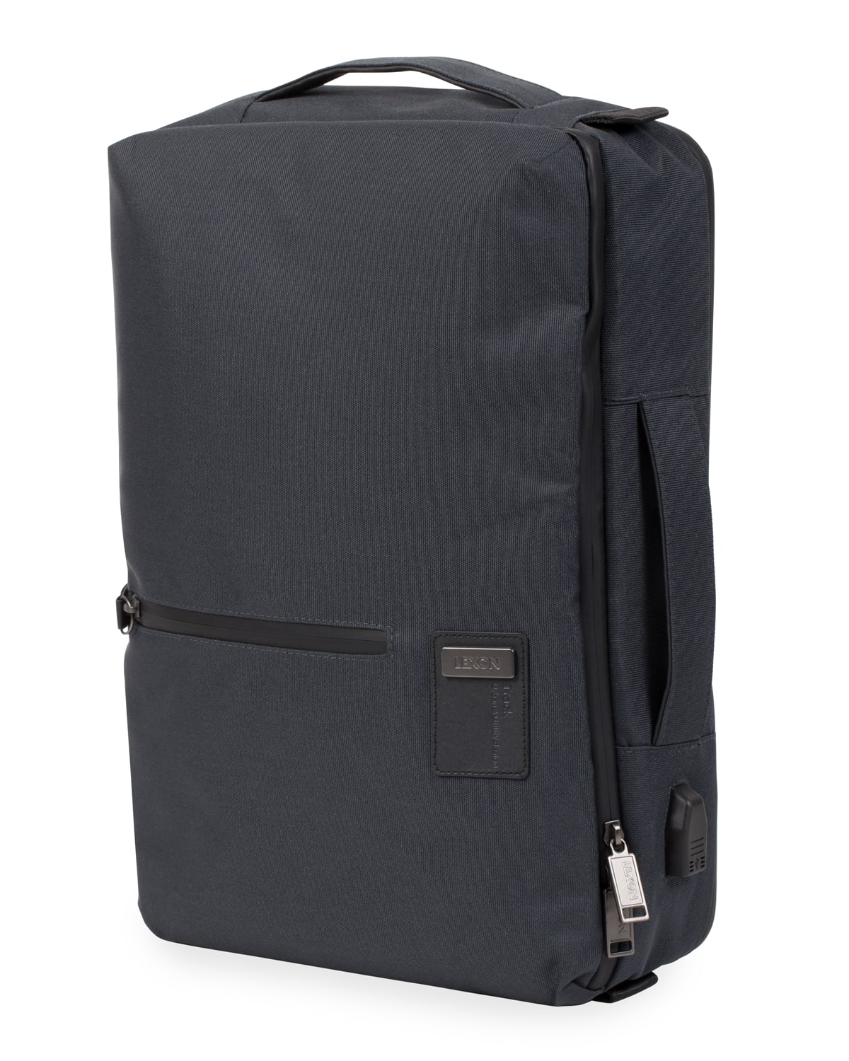 Lexon Design Track Document Backpack In Blue