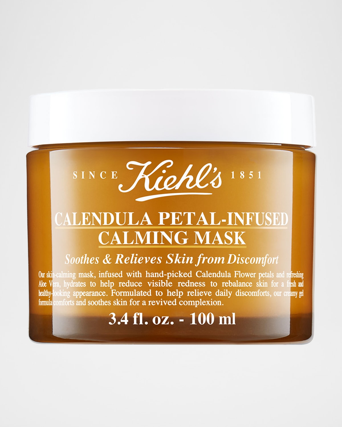 Kiehl's Since 1851 Calendula Petal-Infused Calming Mask With Aloe Vera, 3.4 oz.