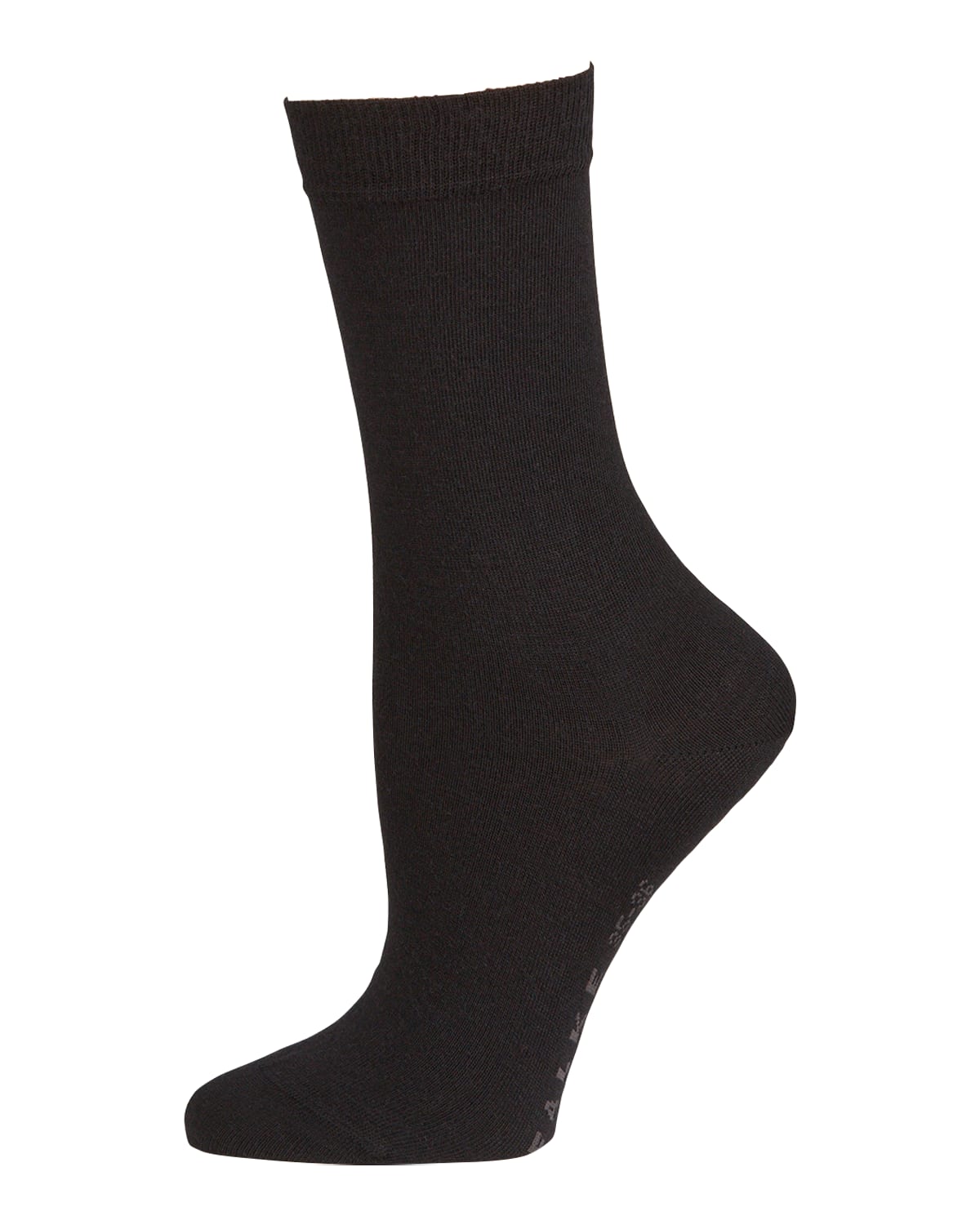 Shop Falke City Soft Wool-blend Socks In Black