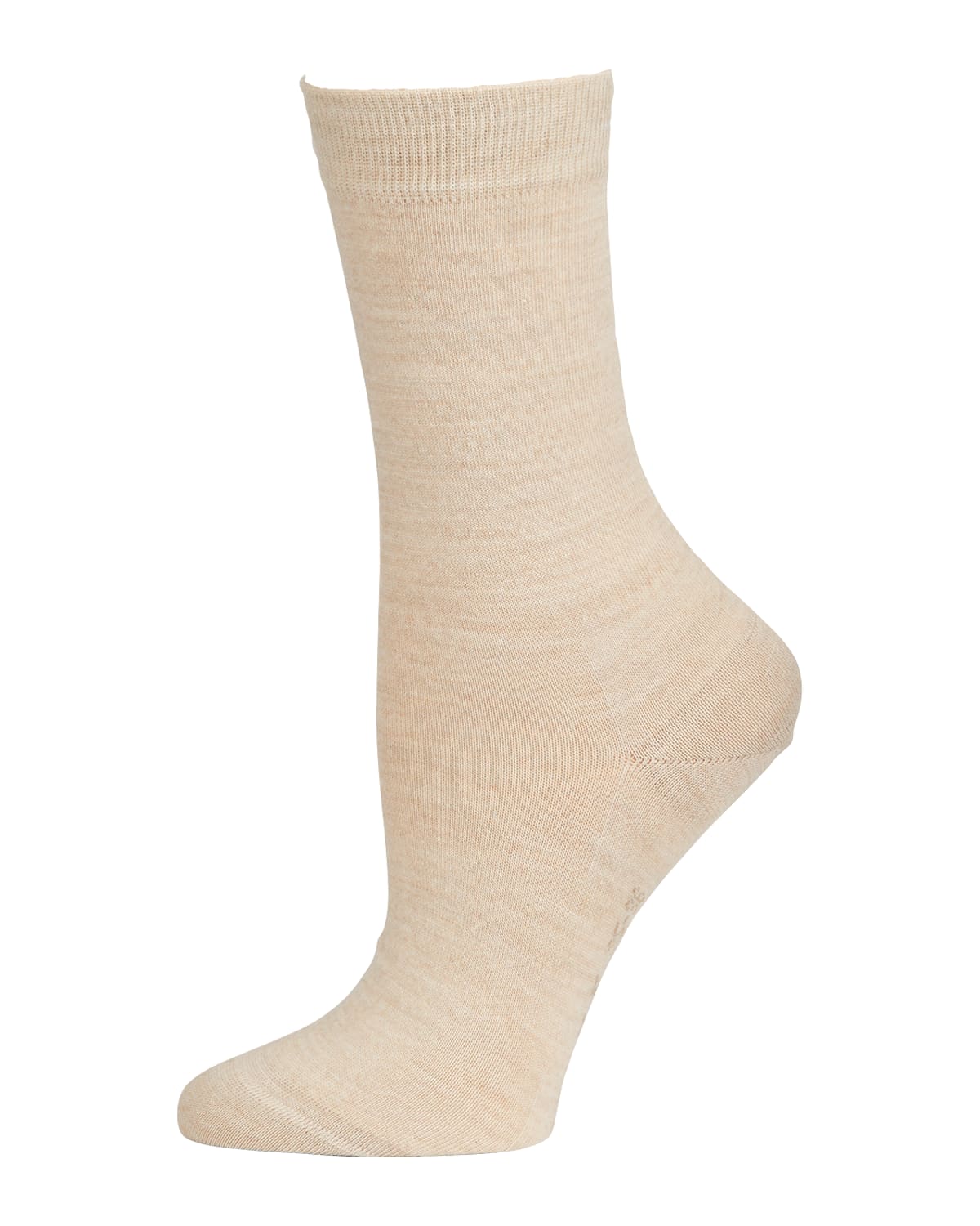 Shop Falke City Soft Wool-blend Socks In Linen Melange