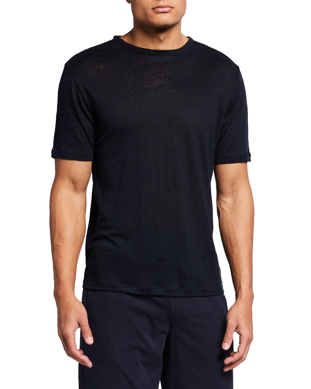 Vince Men's Linen Jersey T-Shirt