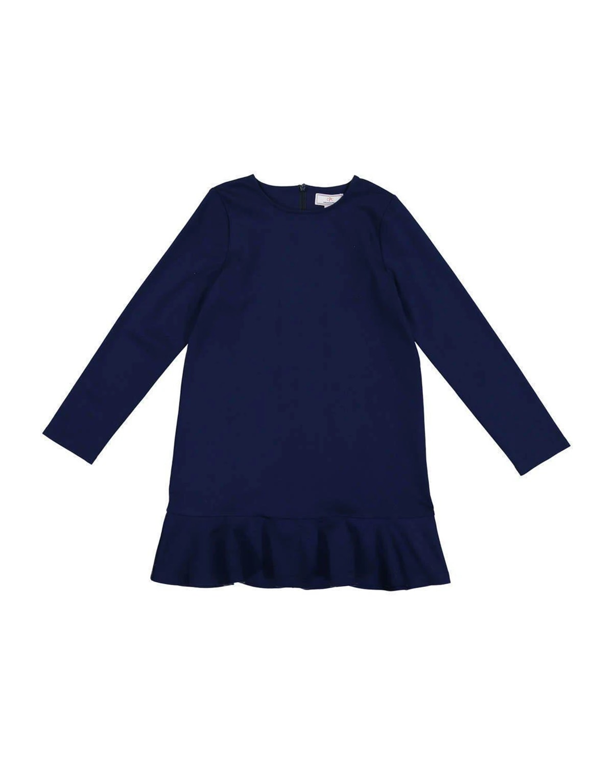Classic Prep Childrenswear Kids' Girl's Sophie Flare-hem Swing Dress In Medieval Blue