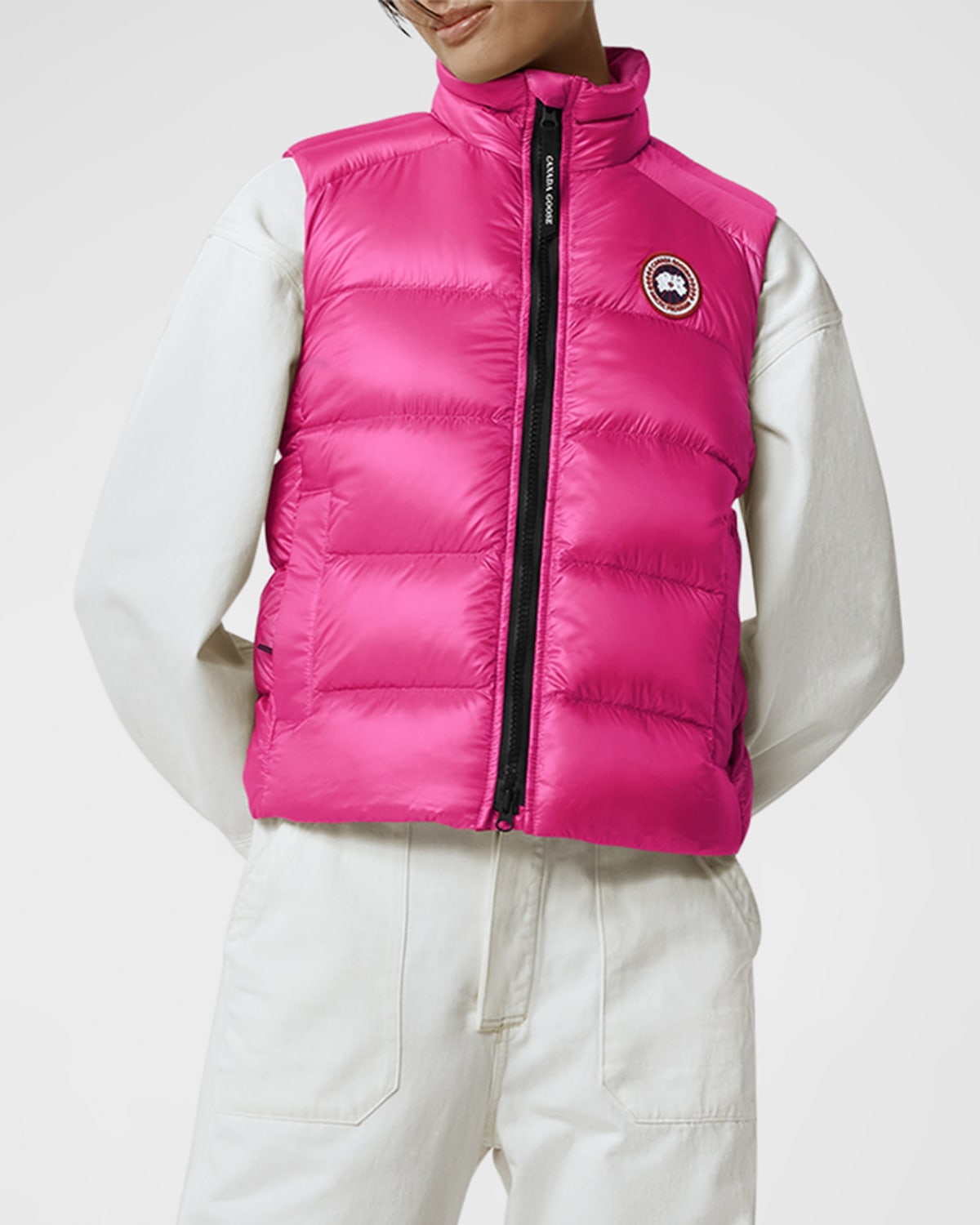 Canada Goose Cypress Puffer Vest In Summit Pink