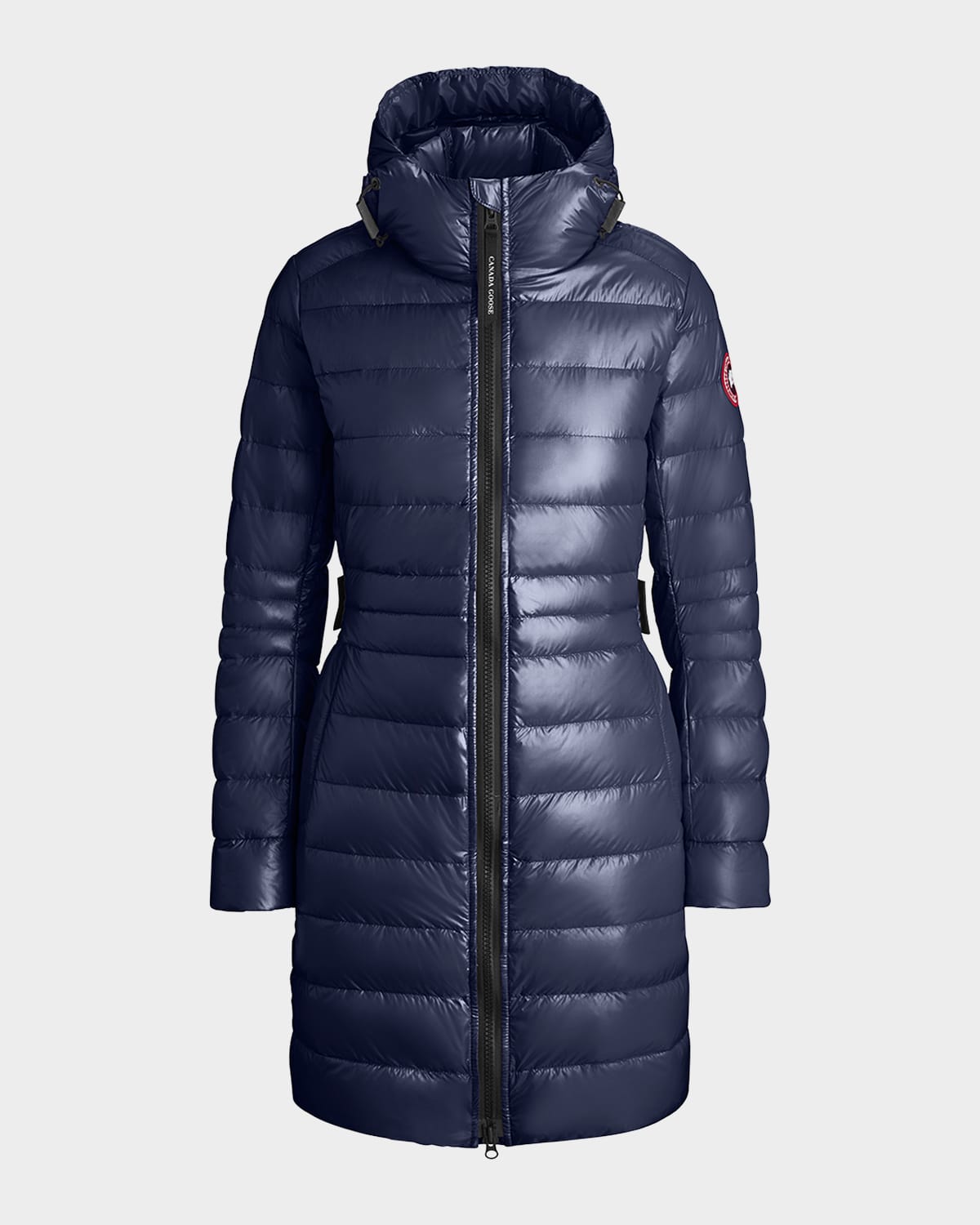 Canada Goose Cypress Hooded Quilted Recycled-ripstop Down Coat In Dawn Blue