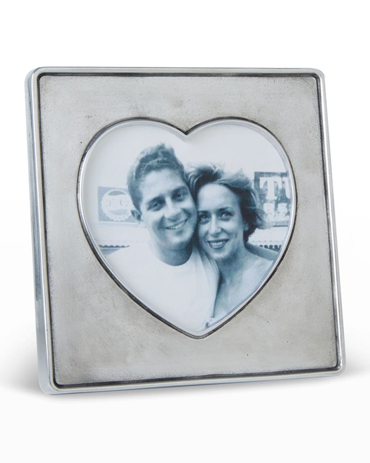Match Heart In Square Frame