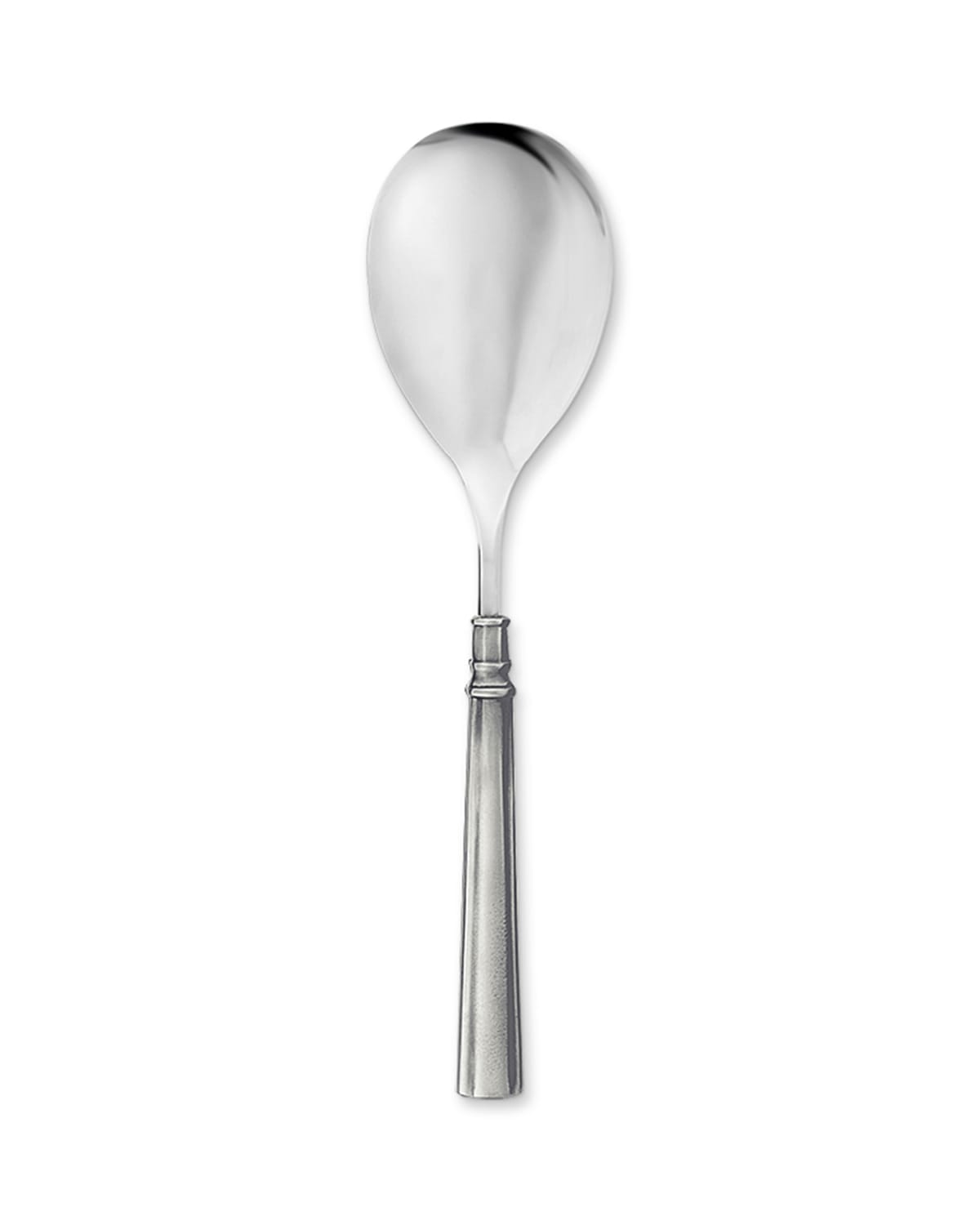 Match Lucia Wide Serving Spoon In Gray