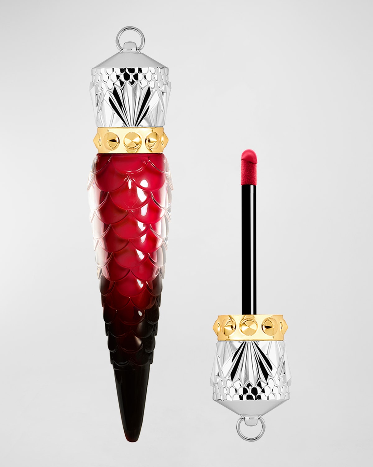 Shop Christian Louboutin Rouge Louboutin Matte Fluid Lip Color In Aimanta