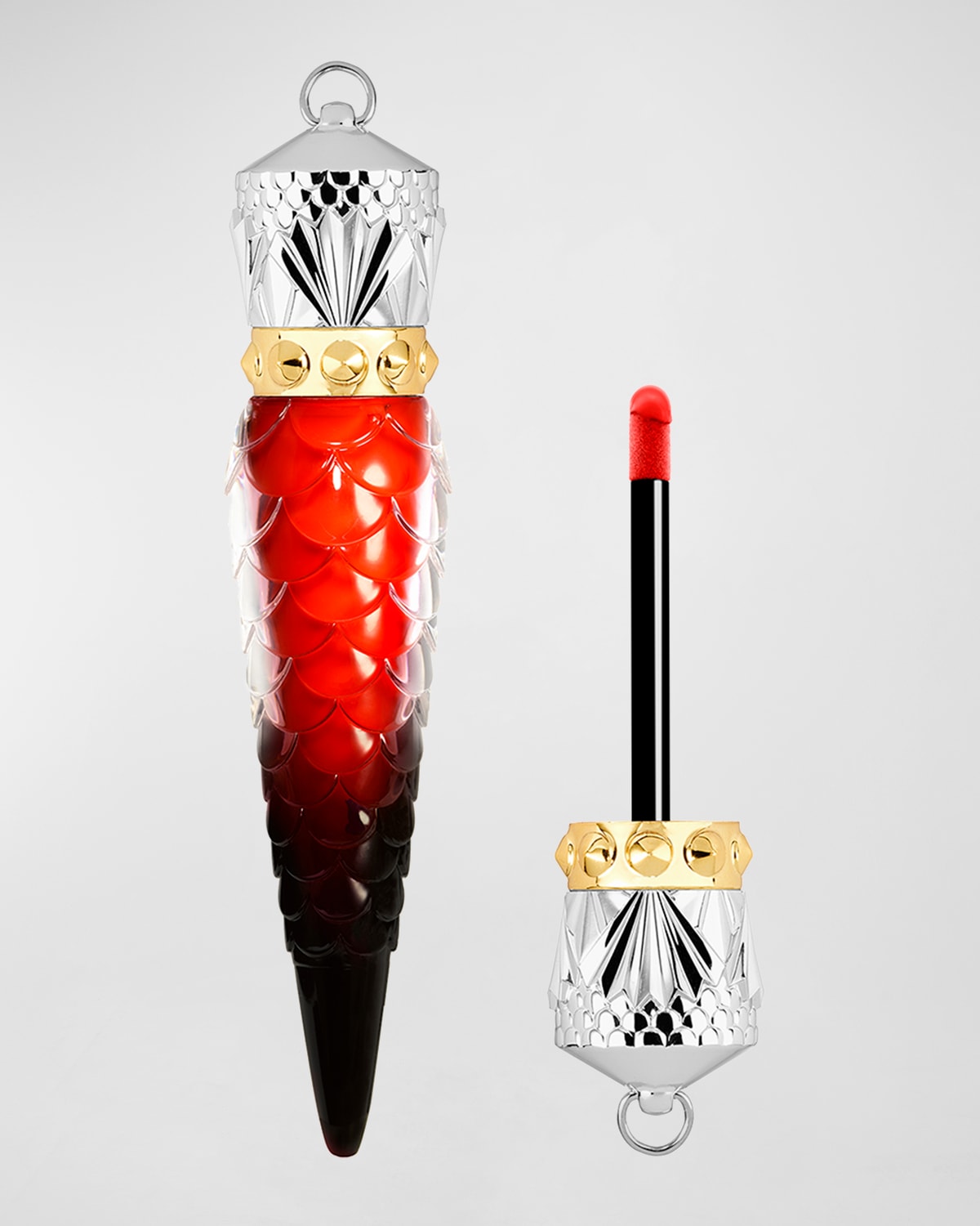 Shop Christian Louboutin Rouge Louboutin Matte Fluid Lip Color In Et Voici Et Voila