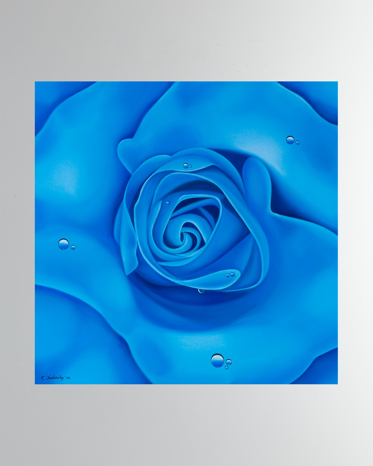 Rose Bleu Fine Art Print