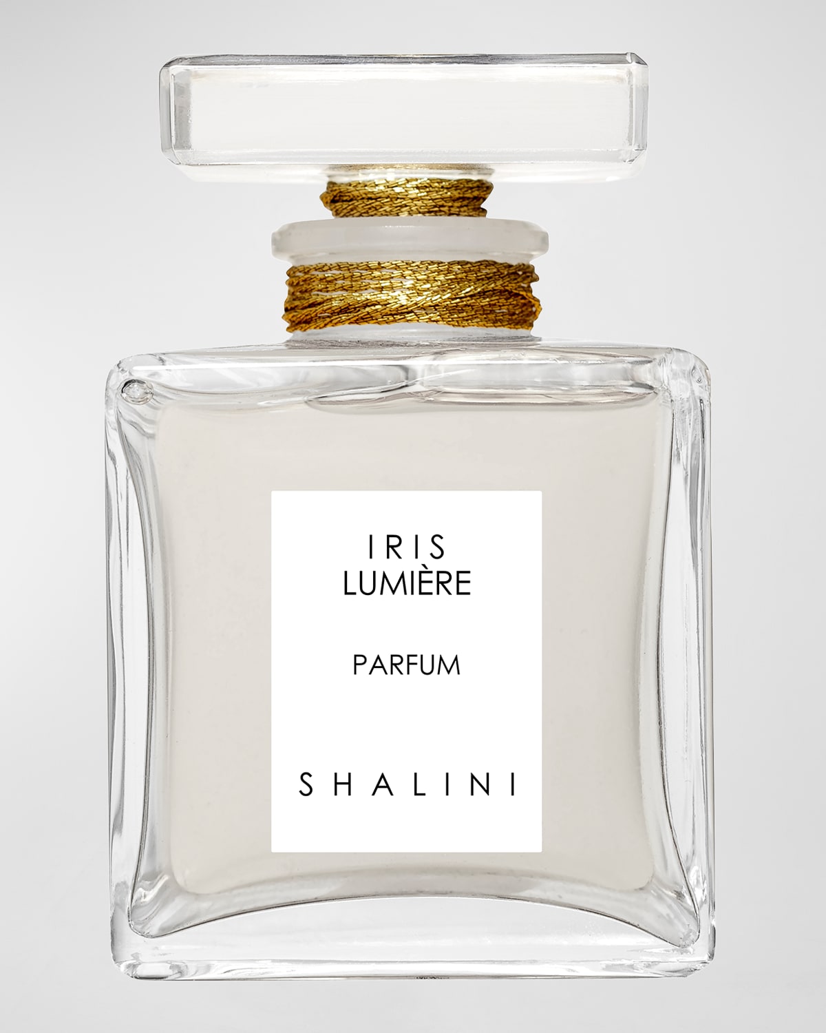 Shop Shalini Parfum Iris Lumiere Parfum In Cubique Glass Bottle W/ Glass Atomizer, 1.7 Oz.