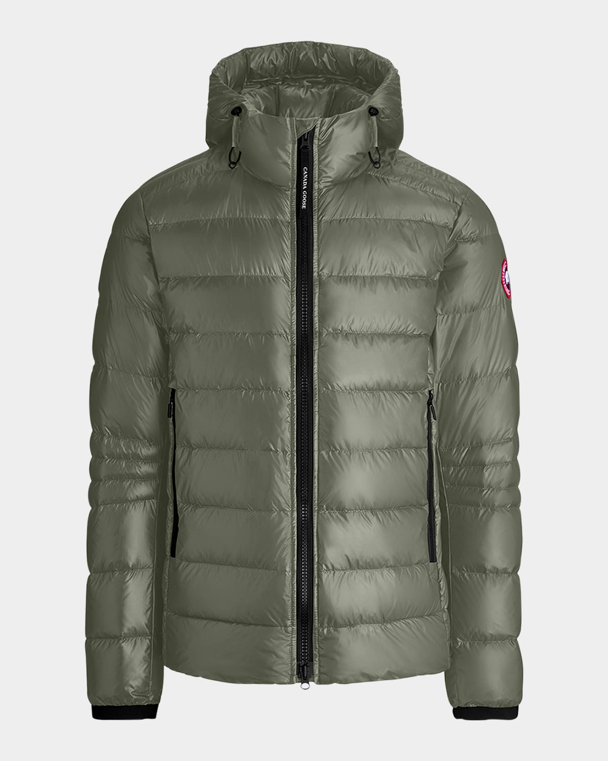 Canada Goose Men's Crofton Quilted Hooded Jacket In Sagebrush