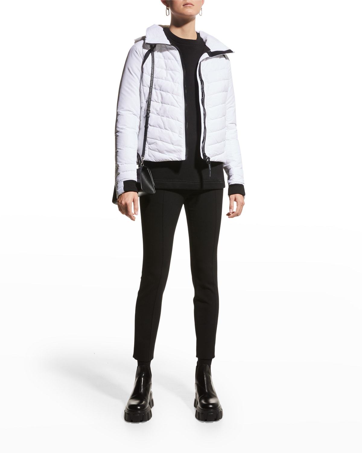 Canada Goose Hybridge Base Jacket In White