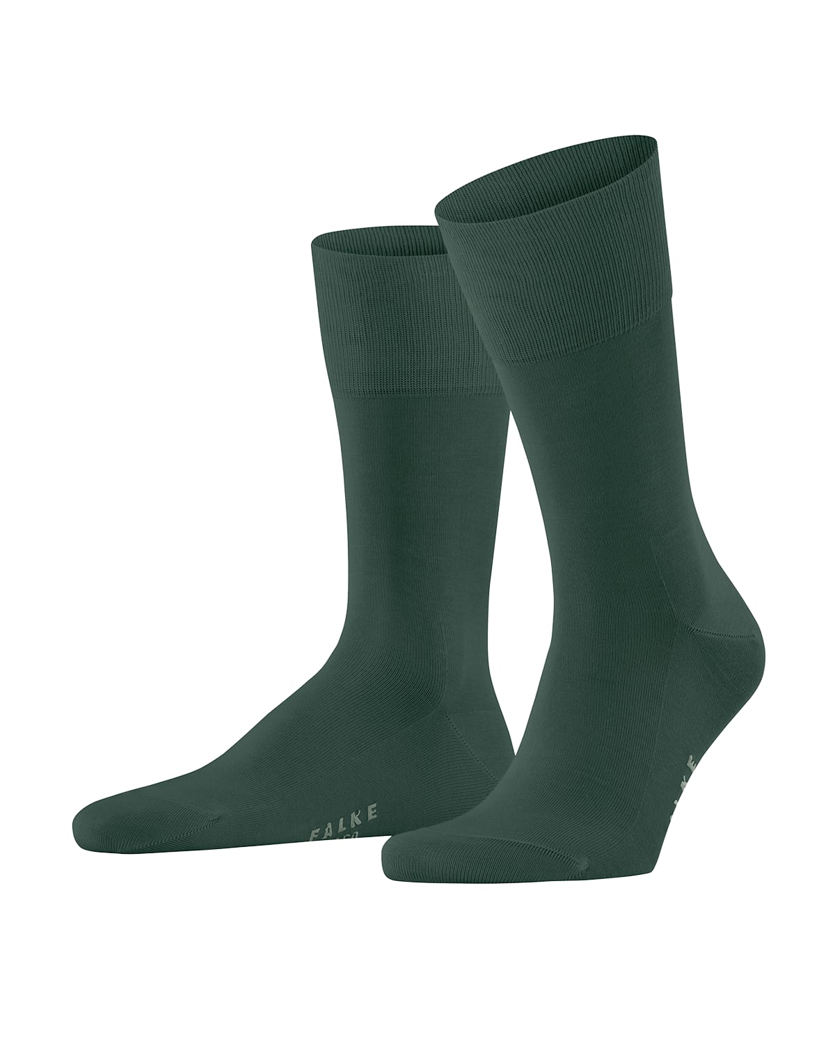 Falke Men's Tiago Knit Mid-calf Socks In Hunter Green