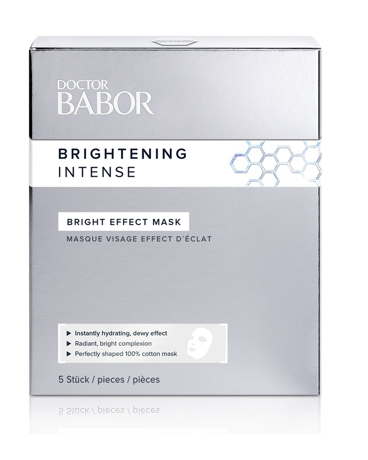 BABOR Brightening Intense Bright Effect Mask, 5 Count