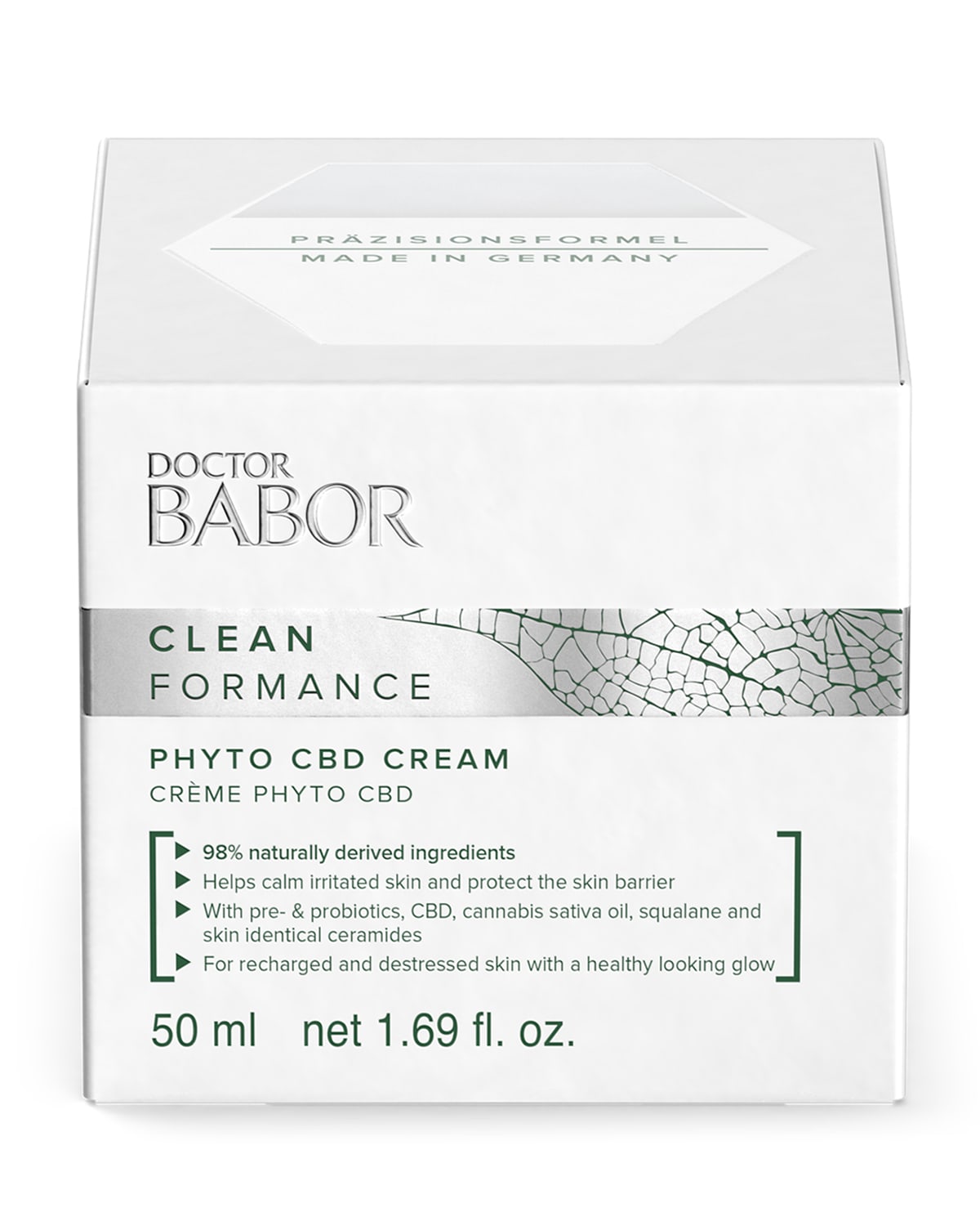 Cleanformance Phyto CBD Cream, 1.7 oz.