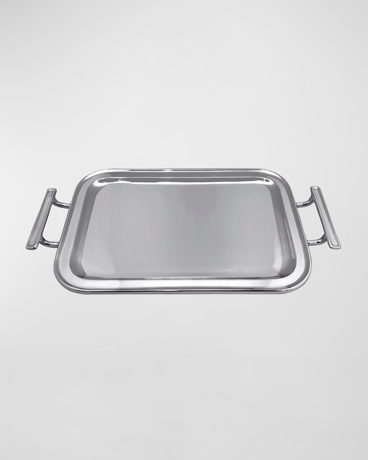 Mariposa Signature Service Tray In Silver