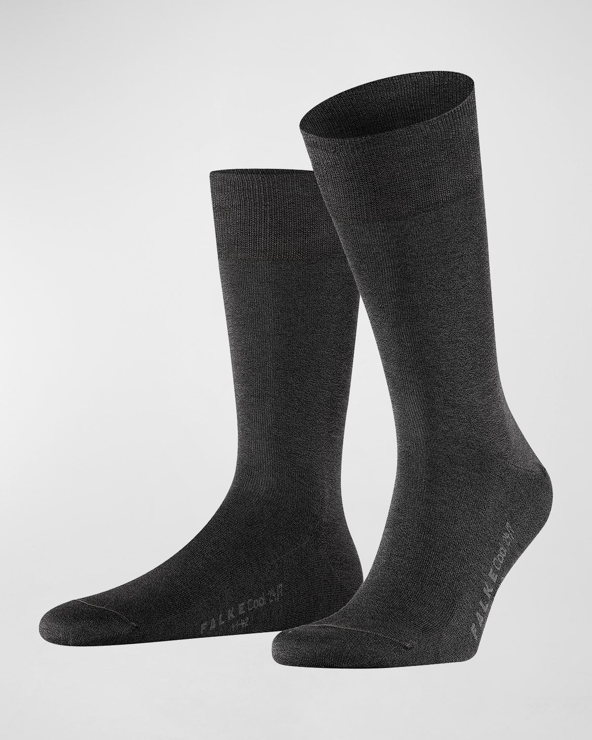 Falke Men's Cool 24/7 Moisture Wicking Cotton Socks In Anthracite