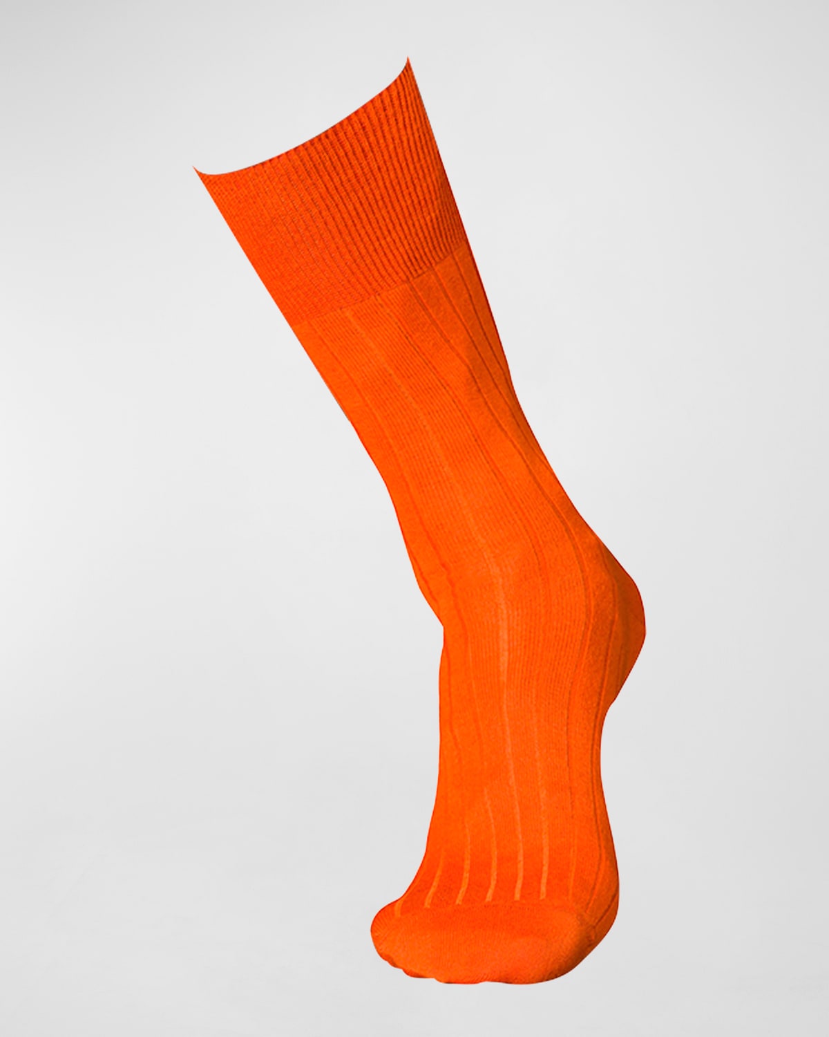 Falke Men's No. 2 Cashmere Mid-calf Socks In Brick