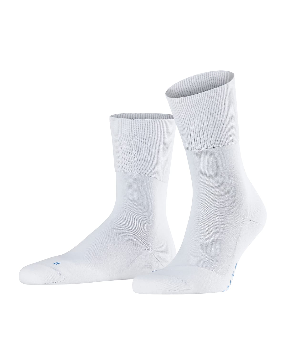 Falke Men's Run Plush-sole Socks In White