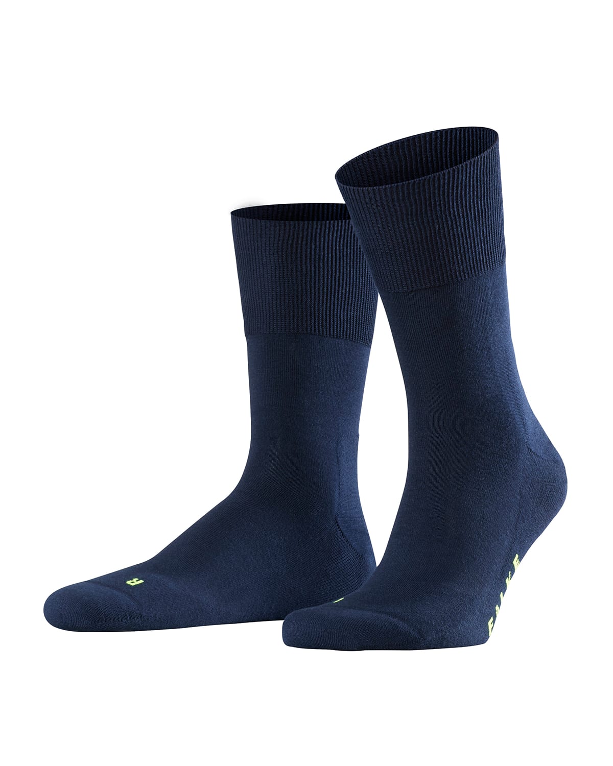 Shop Falke Men's Run Plush-sole Socks In Marine