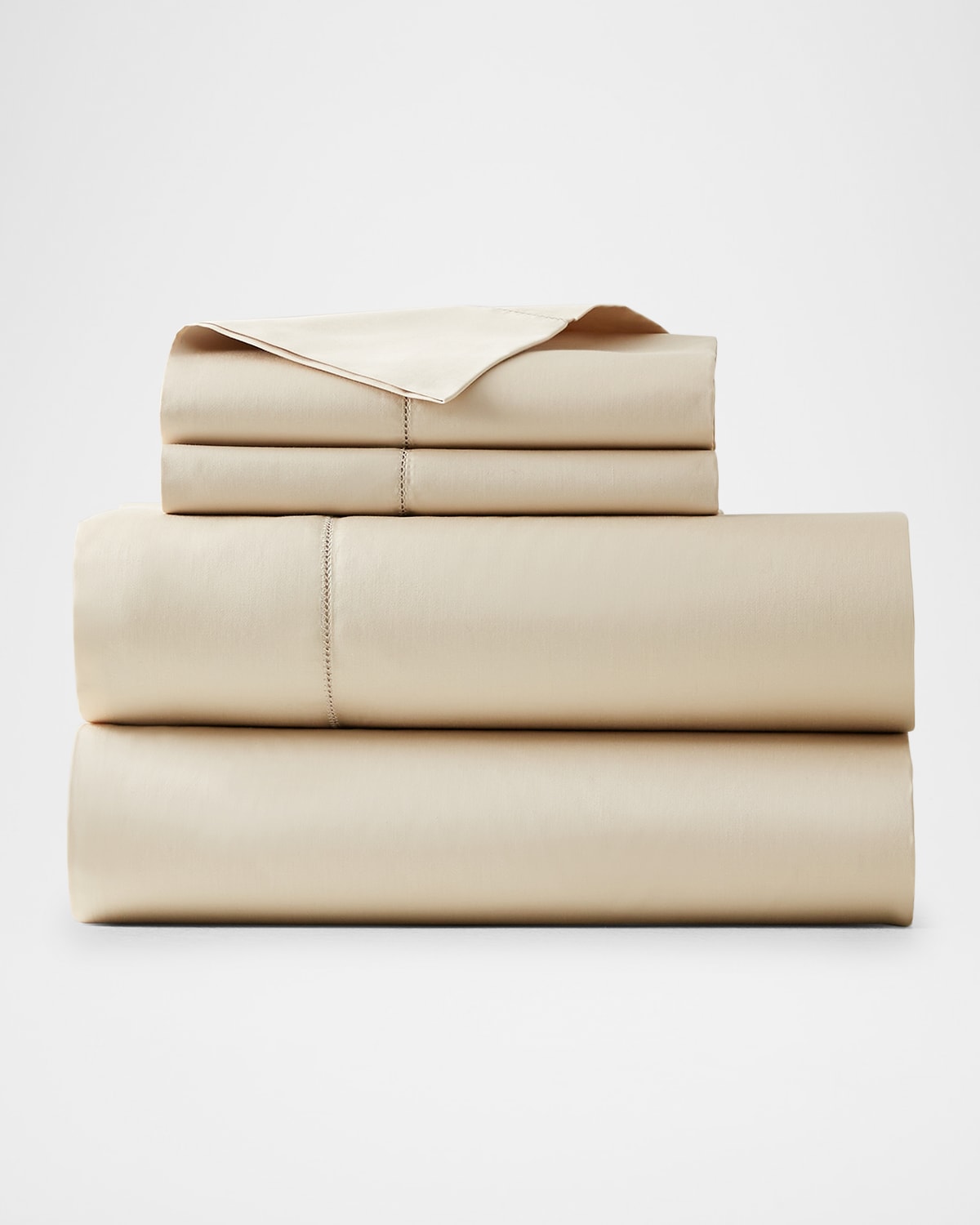 Polo Ralph Lauren Organic Sateen King Fitted Sheet In Cream
