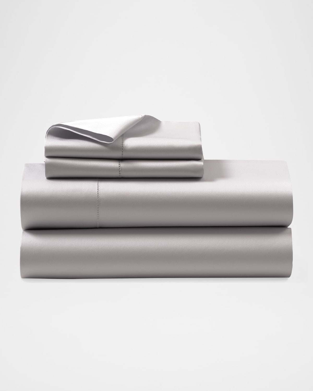Polo Ralph Lauren Organic Sateen 624-thread Count Flat Sheet In Platinum